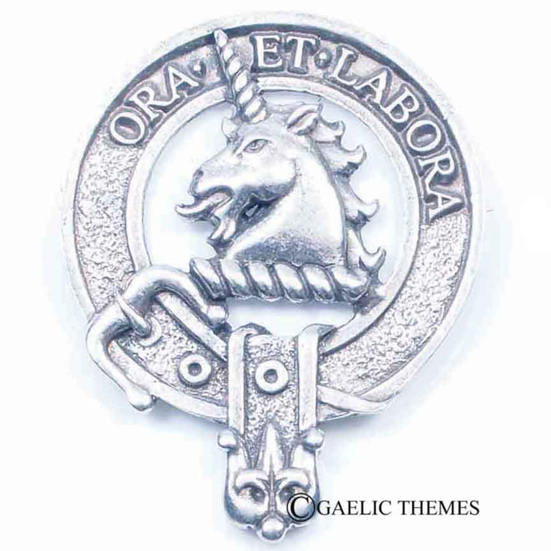 Clan Crest Cap Badge - Ramsay
