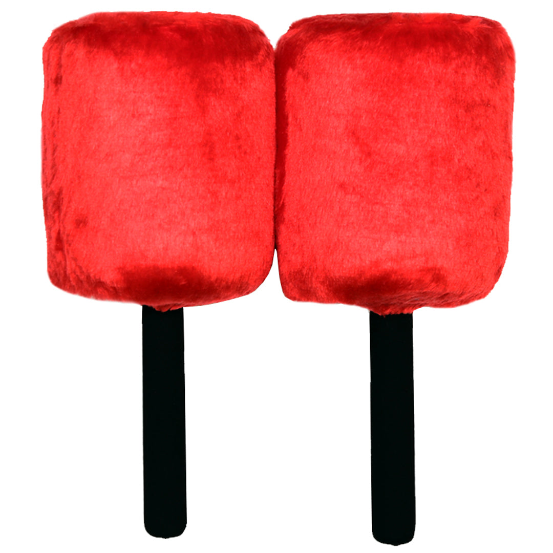 Red Large Beat Street Bass Sticks