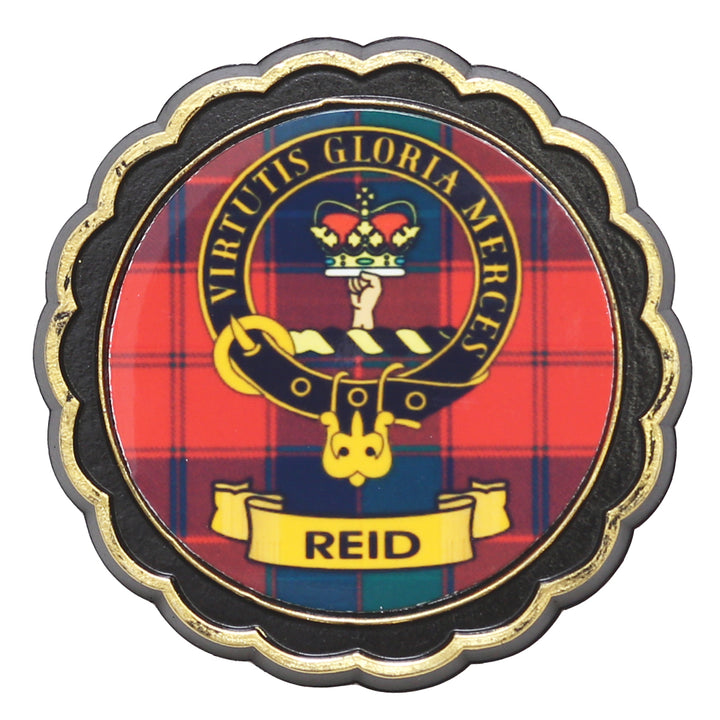Clan Crest Fridge Magnet - Reid