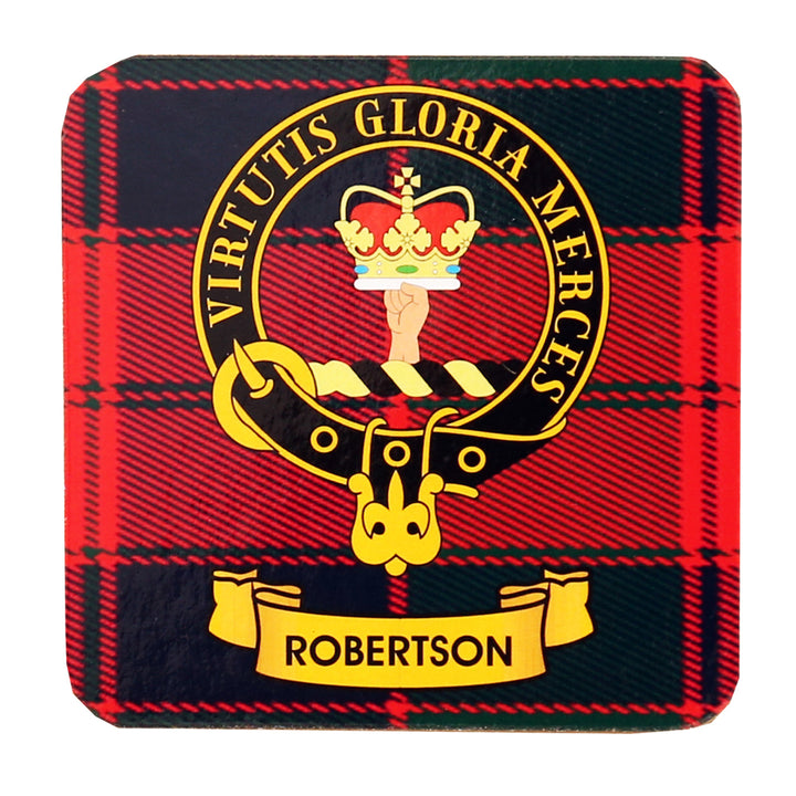 Clan Crest Drink Coaster - Robertson