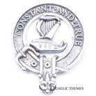 Clan Crest Cap Badge - Rose