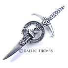 Clan Crest Kilt Pin - Rose
