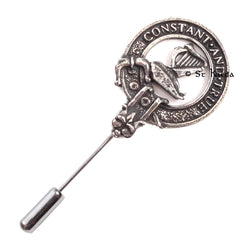 Clan Crest Lapel Pin - Rose