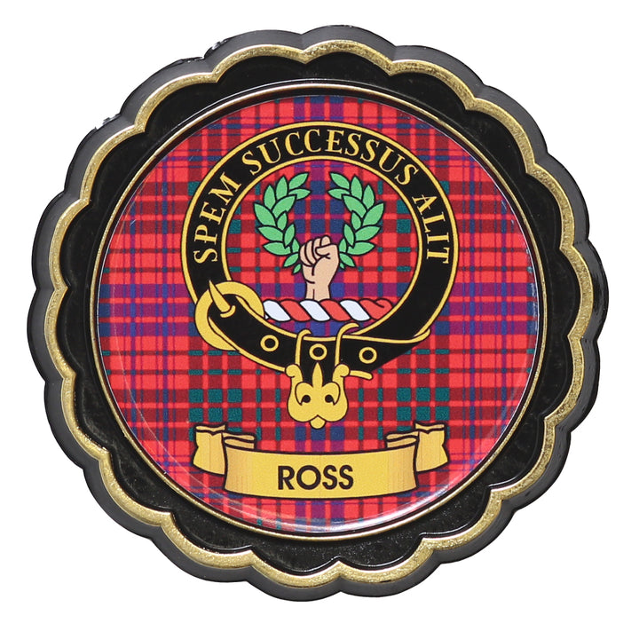 Clan Crest Fridge Magnet - Ross