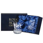 Royal Scot Thistle Shape Tumbler (2) Boxed