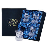 Royal Scot Thistle Shape Tumbler (4) Boxed