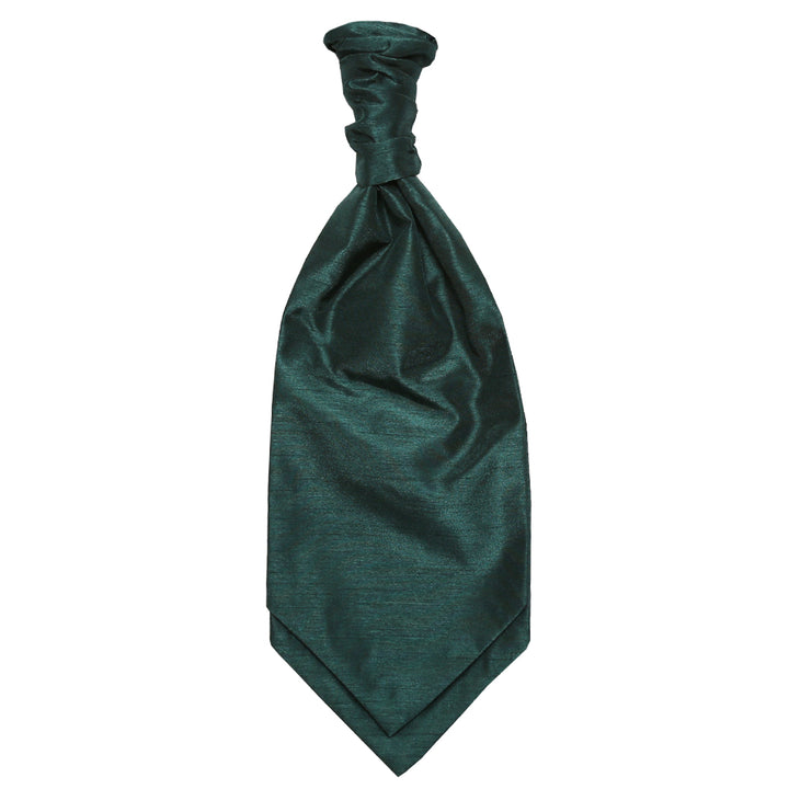 Ruched Tie - Bottle Green