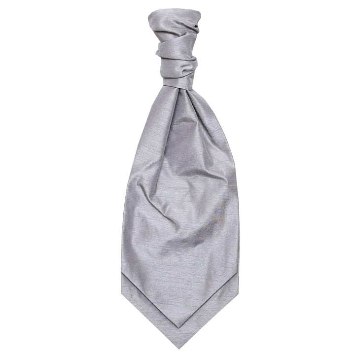 Ruched Tie - Silver