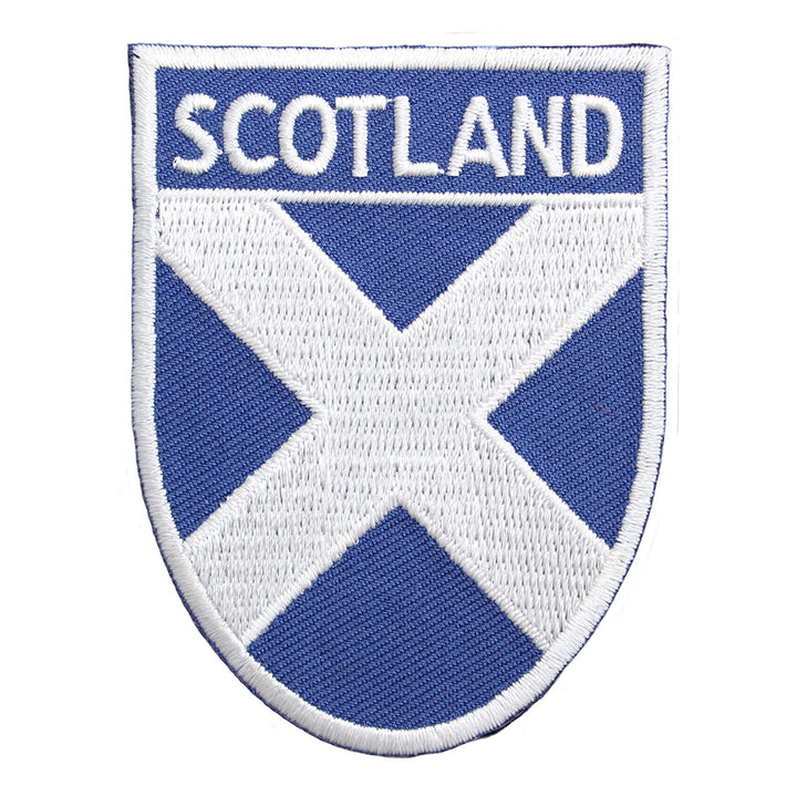 Scotland Saltire Shield Patch