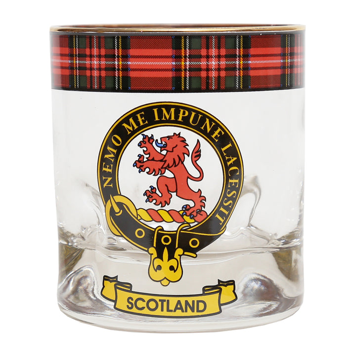 Clan Crest Whisky Glass - Scotland