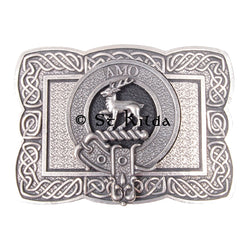 Clan Crest Belt Buckle - Scott