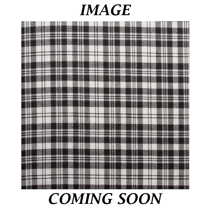 Tartan Stole - Scott Black and White