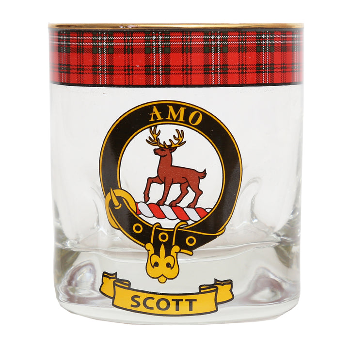 Clan Crest Whisky Glass - Scott