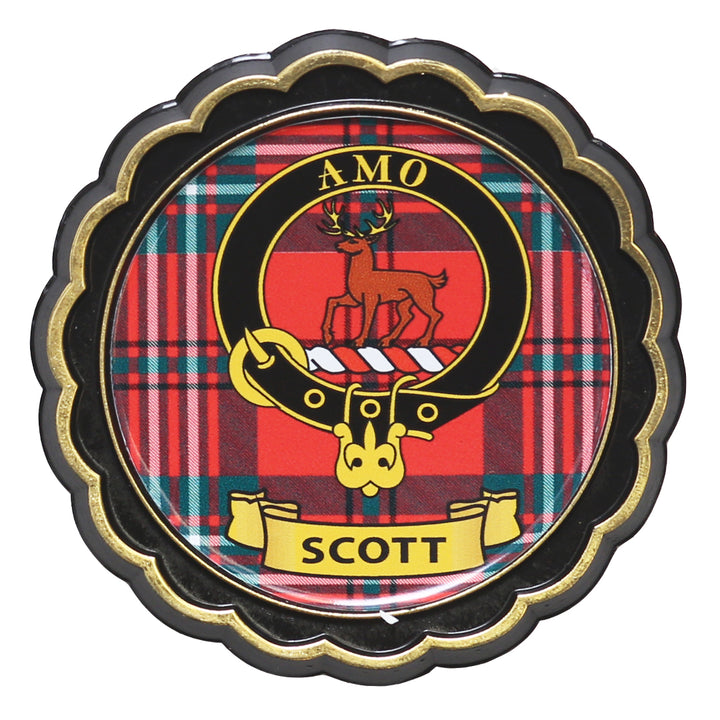 Clan Crest Fridge Magnet - Scott