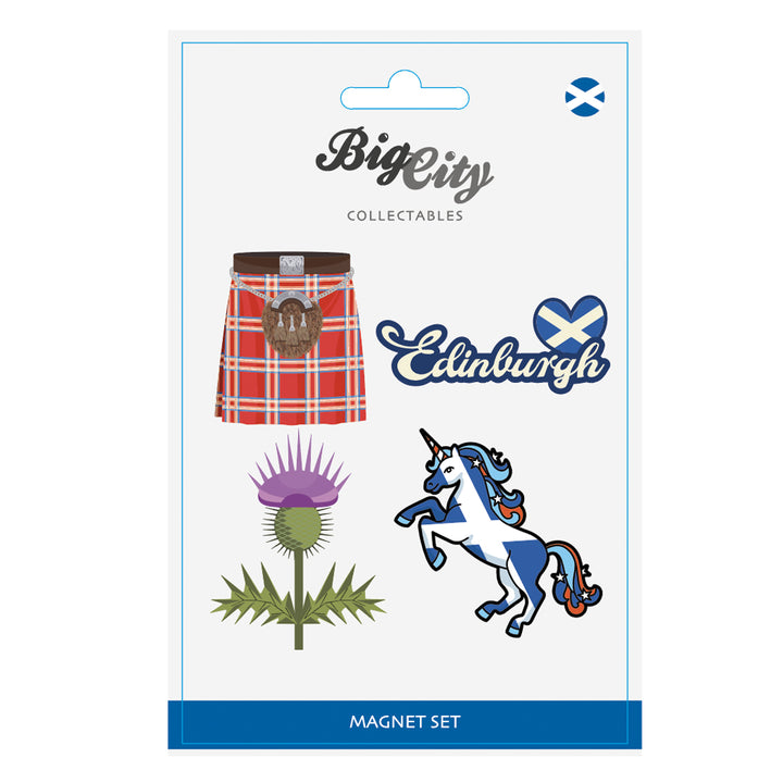 Scottish Icons Magnet Set