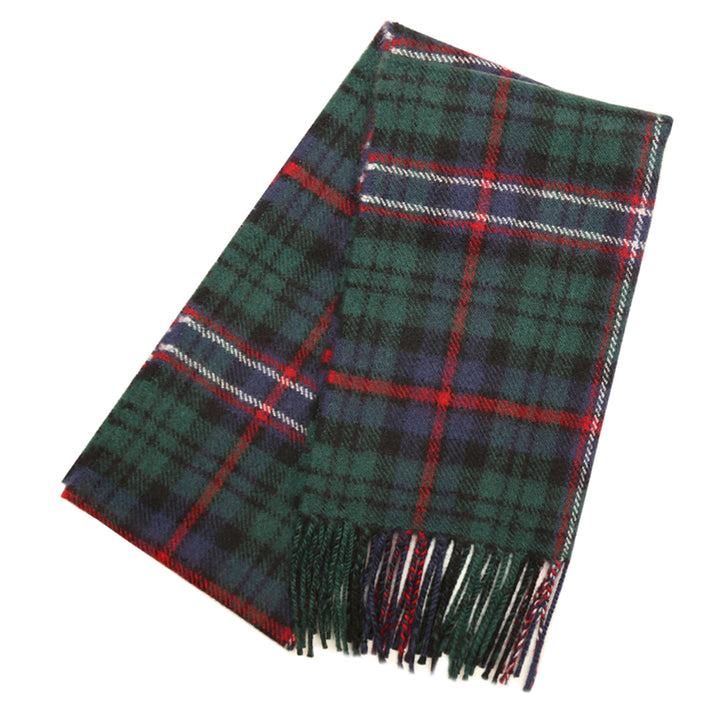 Lambswool Tartan Scarf - Scottish National