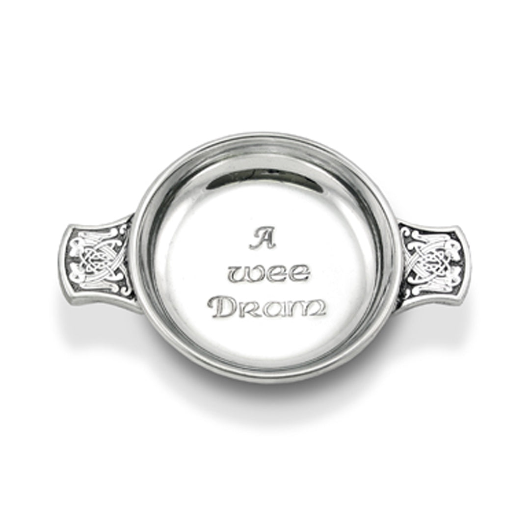 Scottish Quaich - "A wee dram" (2.5")