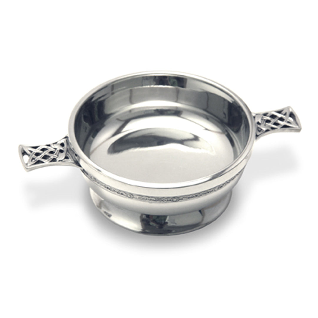 Scottish Quaich - Pewter Inside