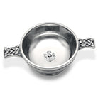 Scottish Quaich - Thistle Inside