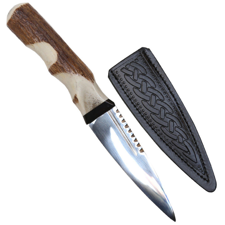 Sgian Dubh - Plain Horn