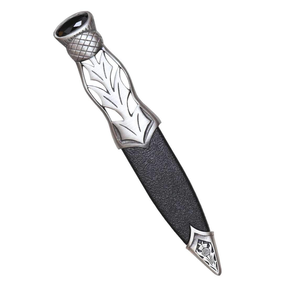 Sgian Dubh, Matte Jura Black Stone