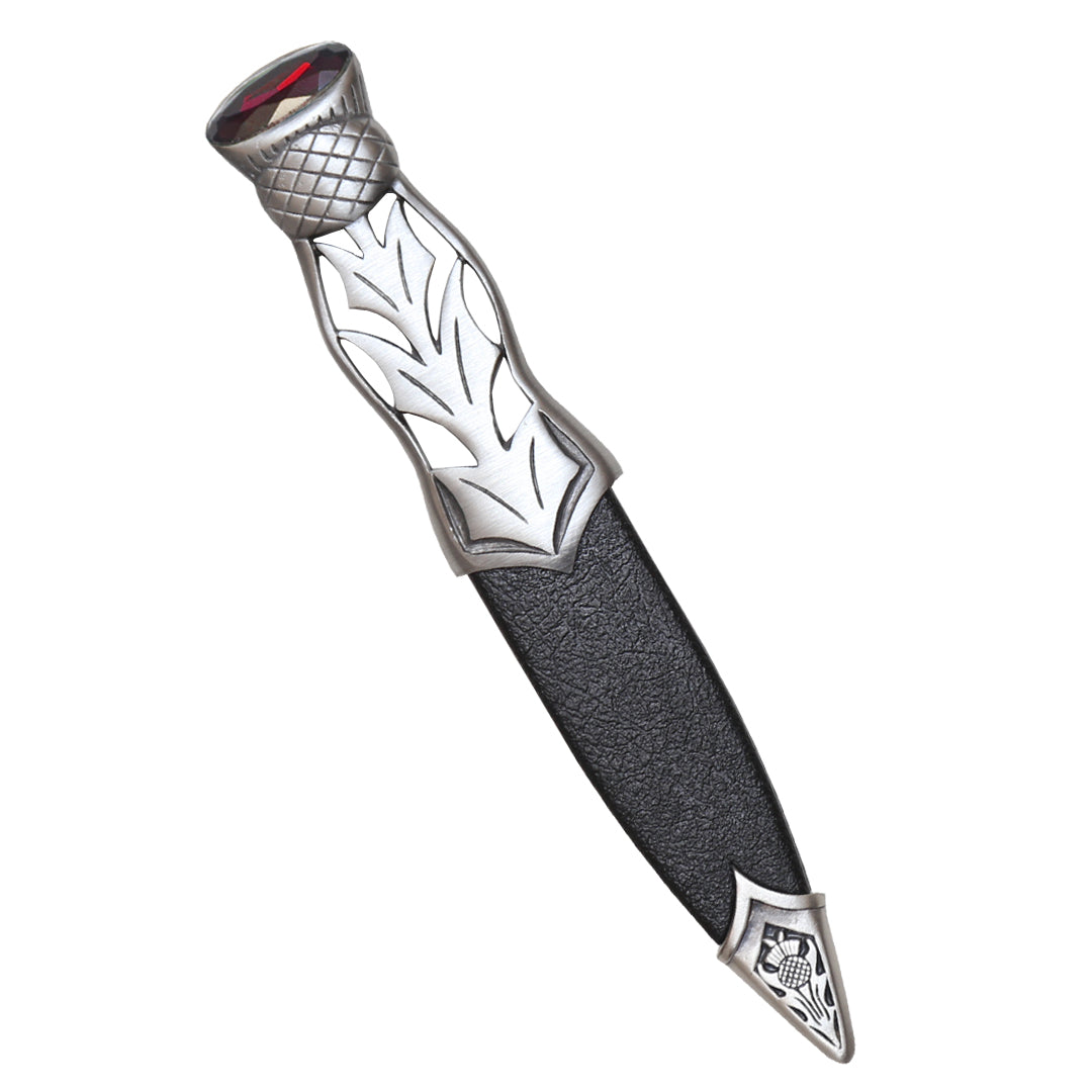 Sgian Dubh, Matte Jura Ruby Stone