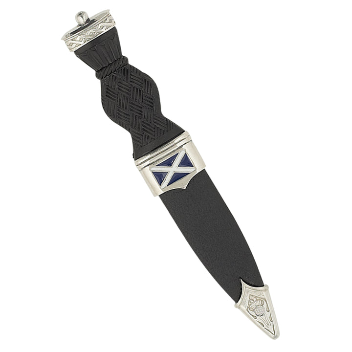 Sgian Dubh, Scotland Flag Pewter