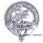 Clan Crest Cap Badge - Shamrock