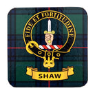 Clan Crest Drink Coaster - Shaw