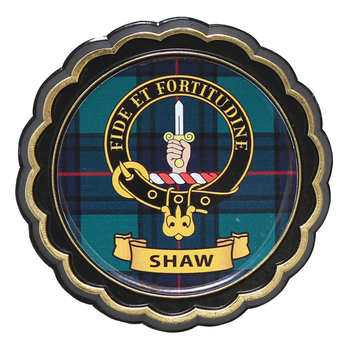 Clan Crest Fridge Magnet - Shaw