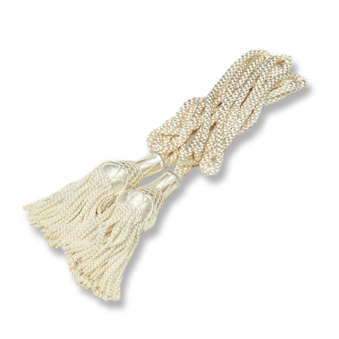 Silk Drone Cords - White