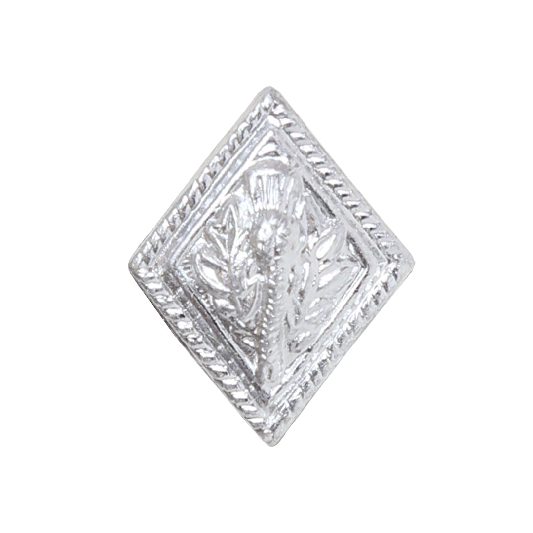 Silver Thistle Buttons (Small)