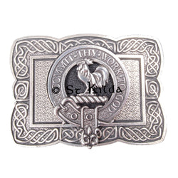 Clan Crest Belt Buckle - Sinclair
