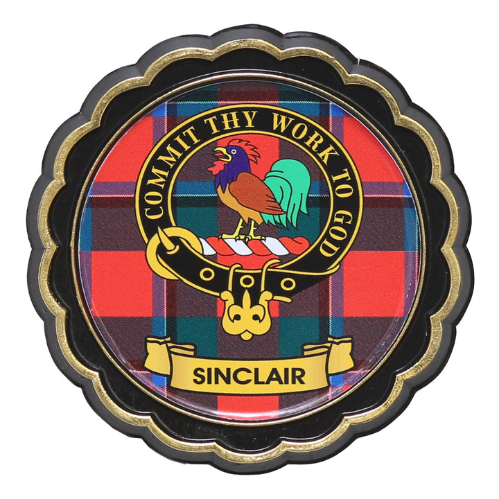 Clan Crest Fridge Magnet - Sinclair