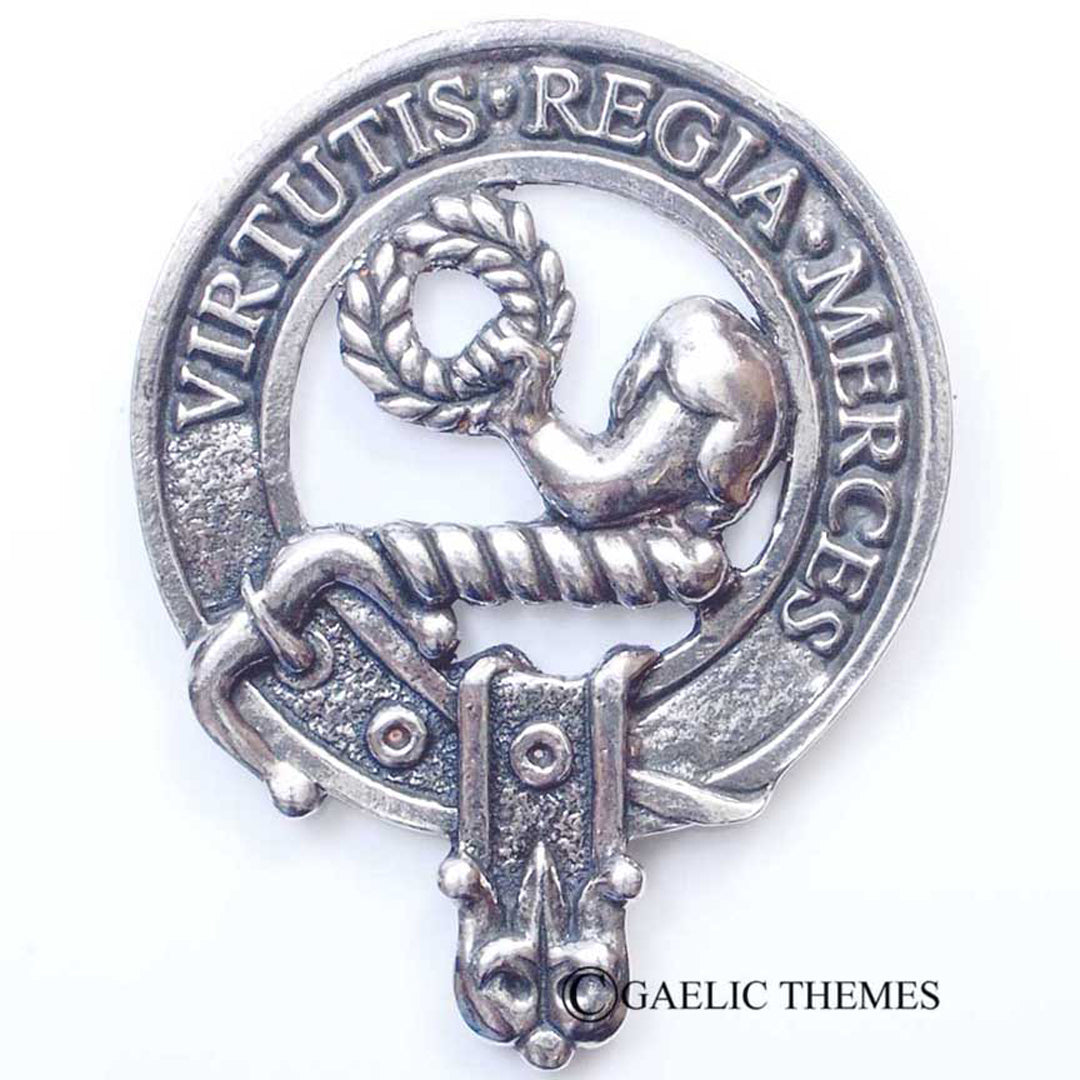 Clan Crest Cap Badge - Skene