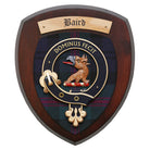 Small Baird Wall Plaque Dark Wood