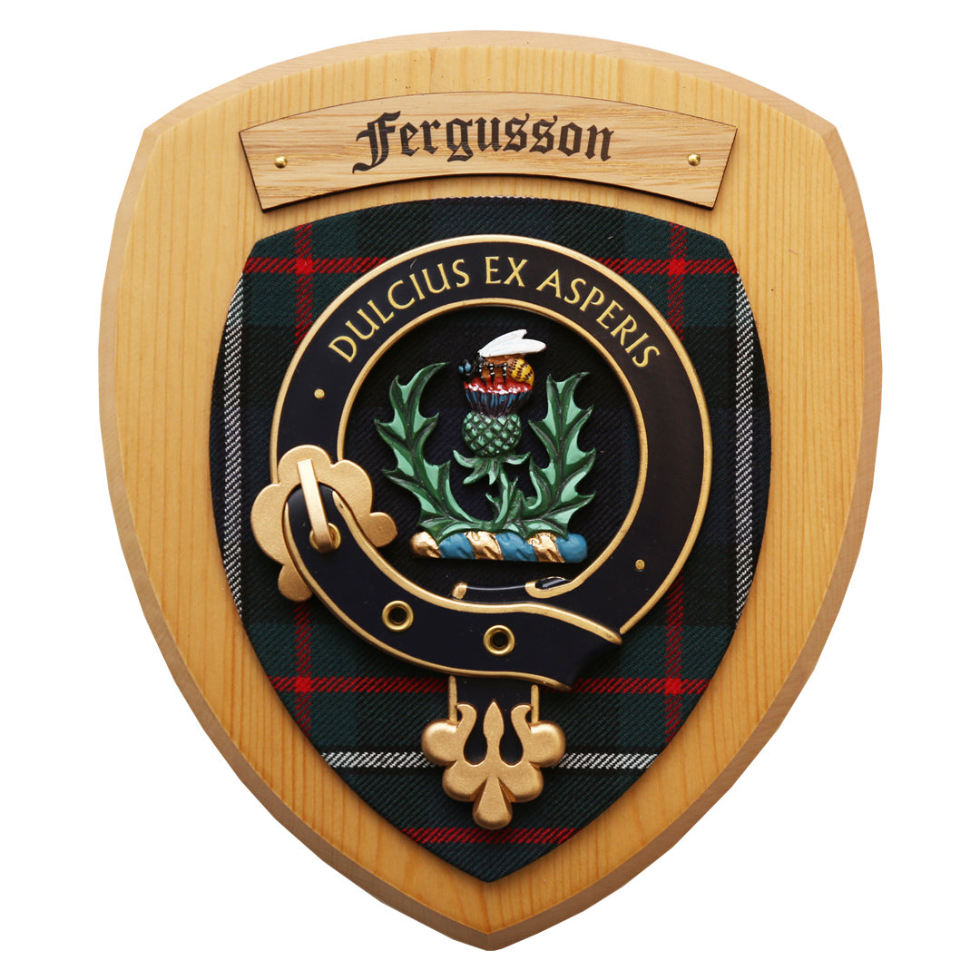 Small Fergusson Wall Plaque Light Wood