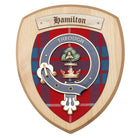 Small Hamilton Wall Plaque Light Wood
