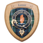 Small Lamont Wall Plaque Light Wood