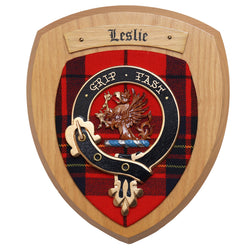 Small Leslie Wall Plaque Light Wood