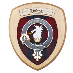 Small Lindsay Wall Plaque Light Wood