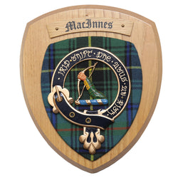 Small MacInnes Wall Plaque Light Wood