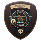 Small MacKenzie Wall Plaque Dark Wood