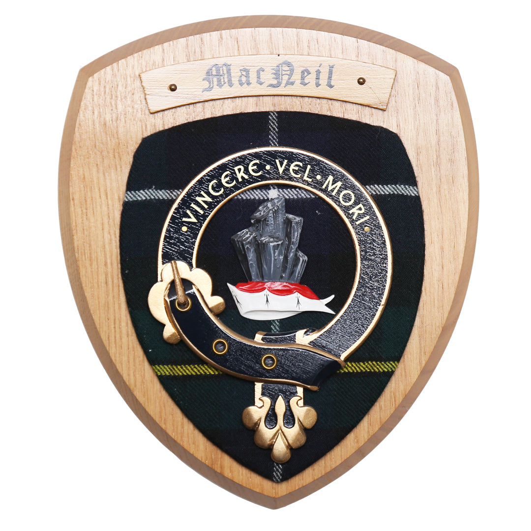Small MacNeil Wall Plaque Light Wood