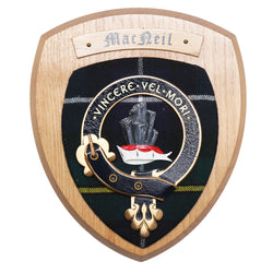 Small MacNeil Wall Plaque Light Wood