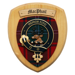 Small MacPhail Wall Plaque Light Wood