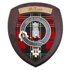Small McLean Wall Plaque Dark Wood