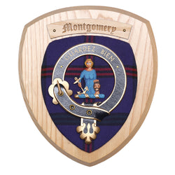 Small Montgomery Wall Plaque Light Wood