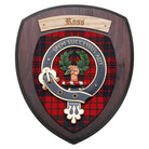 Small Ross Wall Plaque Dark Wood