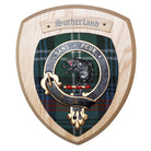 Small Sutherland Wall Plaque Light Wood
